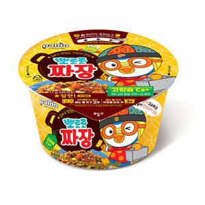 뽀로로 짜장컵 77g 1개 팔도 짜장라면 어린이용