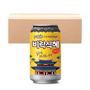 [팔도]팔도 비락식혜 340ml 12캔 (6캔번들 2개)