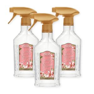 아우라 섬유탈취제 윌유메리미 정전기방지 섬유향수 400ml 3개