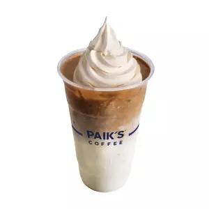 [빽다방] 아이스크림카페라떼