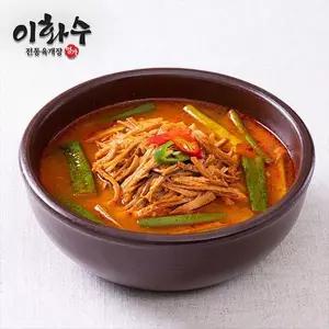 이화수 일품 육개장(500g * 6개)