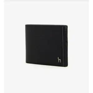 [NS홈쇼핑][헤지스ACC] 블랙 배색포인트 소가죽 반지갑 HJWA5E330BK[35222620]
