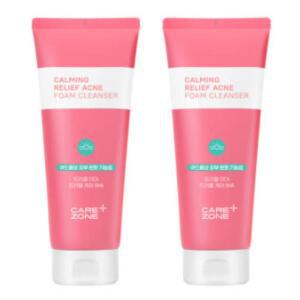 케어존 카밍 릴리프 아크네 클렌징폼 추천 200mL 2개