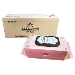 코코토토 프리미엄 물티슈 80매 10개