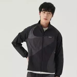 [휠라](대구신세계)[FILA] 크링클 곡선절개 바람막이 (FS2JKG2134X_BLK)