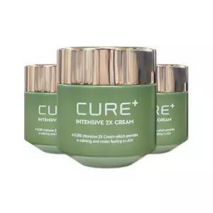 김정문알로에 큐어 인텐시브 2X 크림 50ml 3개/mjc