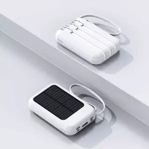 태양열 보조 배터리 USB 태양광 충전 태양 보조베터리 핸드 손전등