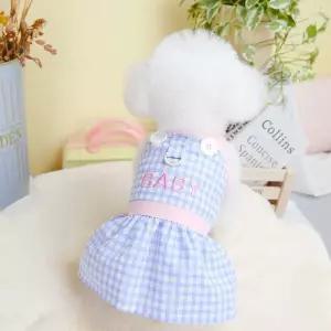 반려견 사계절 봄 여름 산책 하네스 원피스 스타일