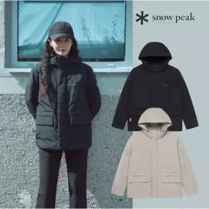 [스노우피크](천안아산점)25F/W(추가입고) 남여공용 솔리드 쉘 미드 다운자켓 S25WUFDJ90(정상가239,000)