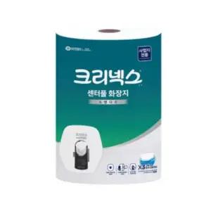 크리넥스 센터풀 스탠다드 3롤 4534661 뽑아쓰는 점보롤 화장지