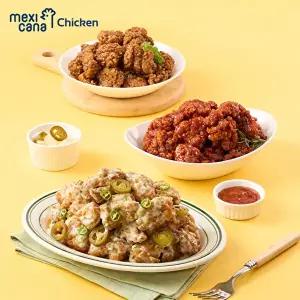 [멕시카나]T THE 바삭한 순살 닭강정 3팩 골라담기(양념맛/마늘맛)