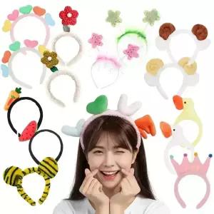 파티 머리띠 헤어밴드 동물 리본 LED 인생네컷 놀이동산 선물 생일 생신