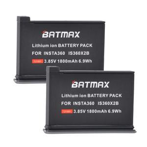 Insta360 ONE X2 카메라용 Batmax 1800mAh 배터리 교체