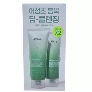 아누아 어성초 피지속 모공 폼 150ML 2입 / 말끔 클렌징