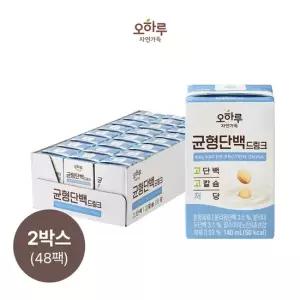 오하루 자연가득 균형단백 드링크 2박스 48팩) [소비기한 26.08.09]