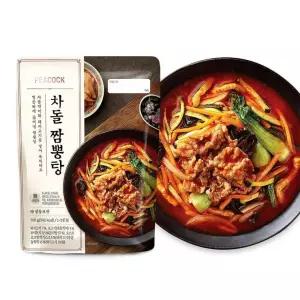 PEACOCK 차돌 짬뽕탕 500g