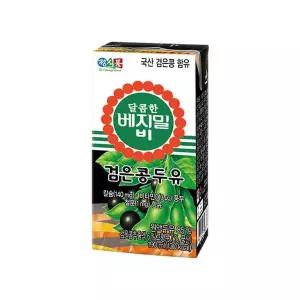 [베지밀]달콤한 베지밀 B 검은콩 두유 190mlx24입