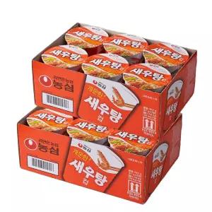 농심 새우탕 67g 12개