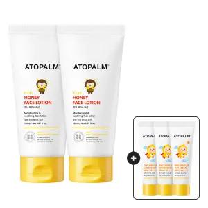 (정품) 아토팜 키즈 허니 페이스 로션 150ml 증정 징크 선크림 10g3