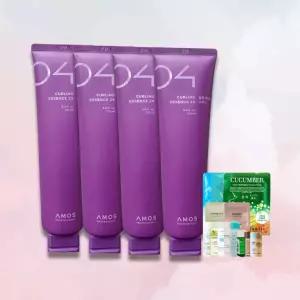 4개 아모스 프로페셔널 컬링 에센스 이엑스 150ml NEW+랜덤1종 파마머리에센스
