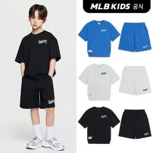 [MLB키즈](공식)26SS 스포티브 베이직 오버핏 반팔 세트 (3color) 7AS1B1563
