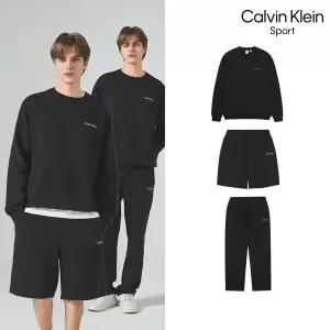 Calvin Klein 스포츠 26SS 에센셜 남성 셋업 3종 (맨투맨+롱팬츠+숏팬츠)