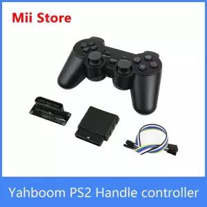 Yahboom 로봇 원격 제어용 무선 PS2 핸들 컨트롤러 스마트 카 2.4G