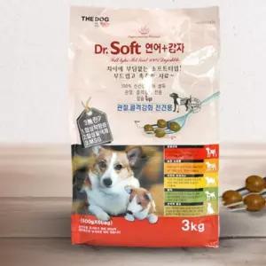 더독 닥터소프트 연어 감자 전견용 3kg 간식 영양식 선물