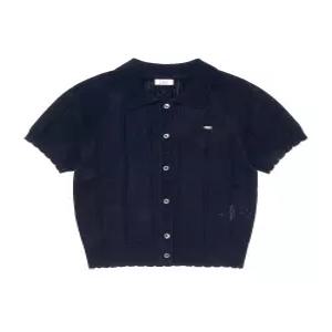 LEE 우먼 스카시 카라 가디건 네이비 LE2602CD63 NA