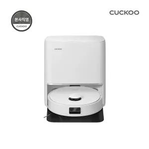 본사) 쿠쿠 파워클론 로봇청소기 AI Pro 올인원 스테이션 CRVC-BAC1010TNW