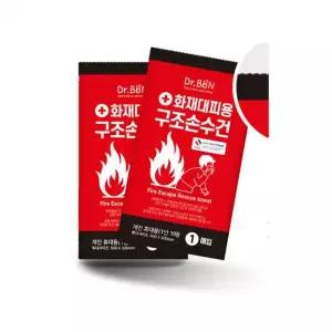 닥터비비앤 구조용 손수건 화재대피용 휴대용 1매