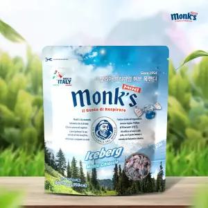 monks 사탕 몽스 아이스버그 500g 1개 이탈리아 프리미엄 허브 수제 목 캔디
