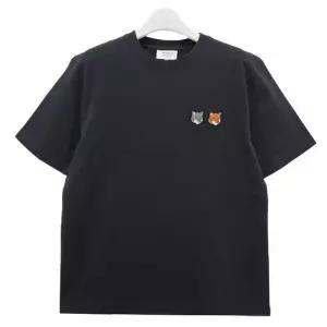 메종키츠네 [명품] 26SS 더블 폭스 헤드 컴포트 반팔티 앤트러사이트 OM011CFKJ7025 P190