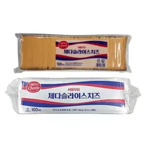 서울우유 체다 슬라이스치즈 업소용 1.8kg 100매 [냉장포장]