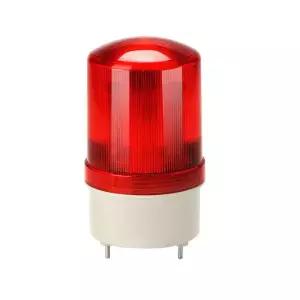 DC12V/24V/220V 빨간색 회전 경고등 램프 산업용 차고 문 게이트 표시 비콘