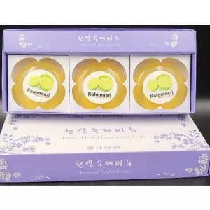 수제 칼라만시 비누3P 다산