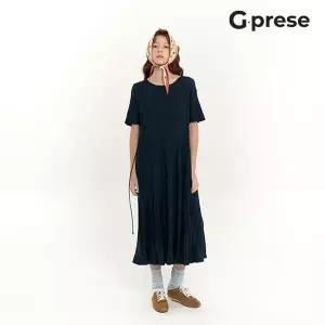 [G.prese] 지프레세 26SS 반소매 원피스+슬립