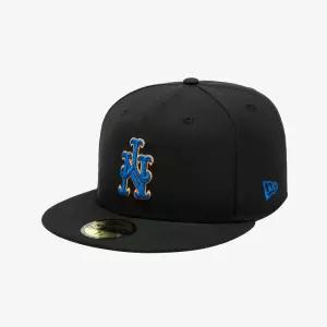 [뉴에라] MLB 뉴욕 메츠 업사이드 다운 사이즈캡 블랙_14693914
