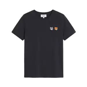 [메종 키츠네] SS26 여성 더블 폭스헤드 티셔츠 OW011CFKJ7026 P190 123130