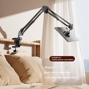 유연한 침대 홀더에 누워 Magnetico 휴대용 모니터 거치대 스탠드 Magsafe iPad 용 크레용 크래들 삼각대