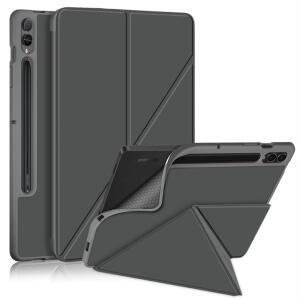 갤럭시 탭 S10 플러스 케이스용 마그네틱 커버 12.4인치 S 펜 홀더 포함 스마트 Funda