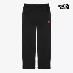 노스페이스 남성 TNF 레드박스 나일론 벨티드 팬츠 BLACK NP6NS28A