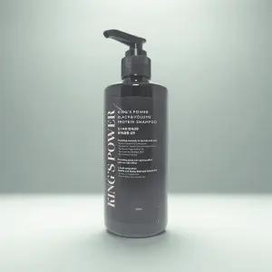 킹스파워 염색 샴푸 블랙 앤 볼륨 샴푸 300ml, 1개