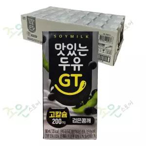남양유업 맛있는 두유 GT 검은콩깨 190ml 48개