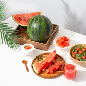 [더조은푸드] 달콤한 당일수확 고당도 하우스 가정용 수박 6kg