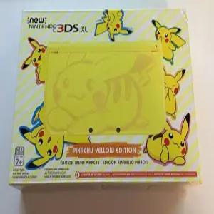 닌텐도 피카츄 옐로 에디션 신 3DS XL 콘솔입니다