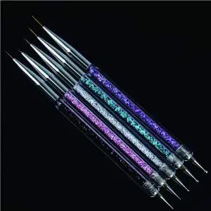 TBZ 도트펜 셀프네일 마블스틱 양면네일도트봉 브러쉬세트
