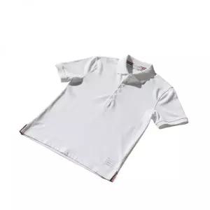[톰브라운] 릴렉스 핏 화이트 폴로 셔츠 MJP052A 00042 100 155114511