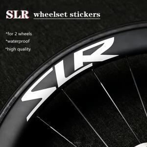 SLR 로드 바이크 휠셋 스티커 방수 장식 필름 자전거 림 데칼 사이클 액세서리