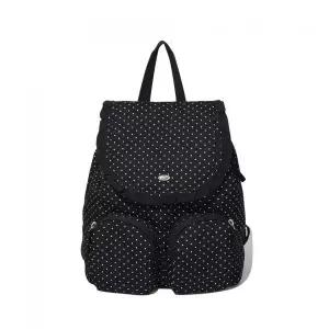 매장정품 커버낫 COVERNAT WOMAN 클로버하트 도트 패디드 프릴 백팩 Black CO2507BP70BK 274337